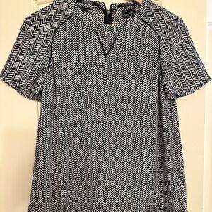 Scotch & Soda Monochrome Chevron Blouse